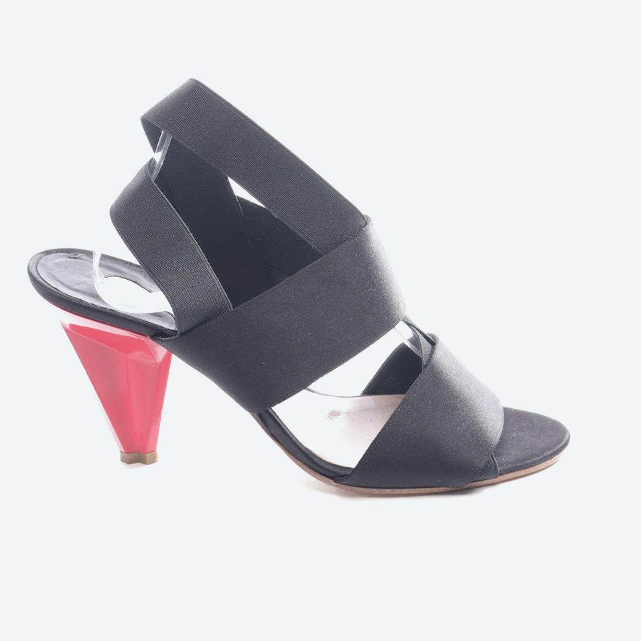 Image 1 of Heeled Sandals EUR 40 Black in color Black | Vite EnVogue