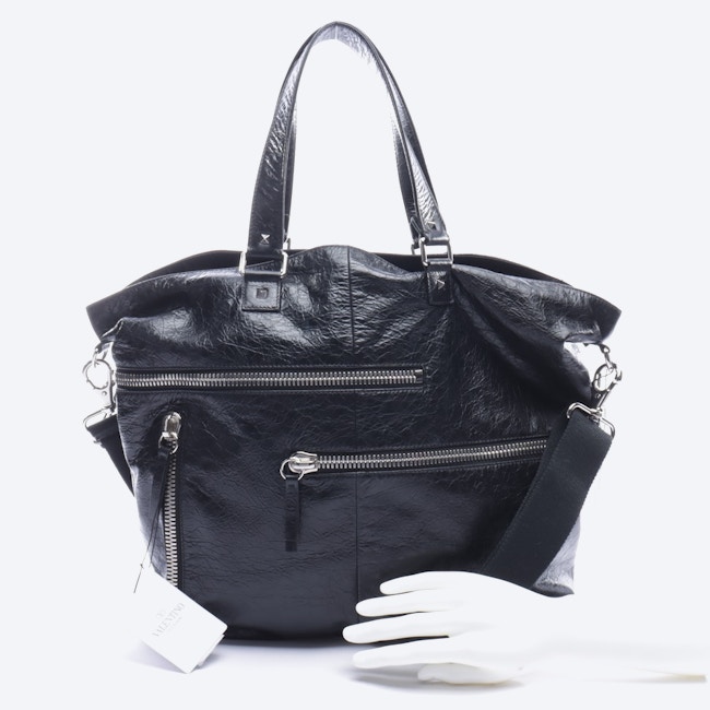 Image 4 of Rockstud Shopper Black in color Black | Vite EnVogue