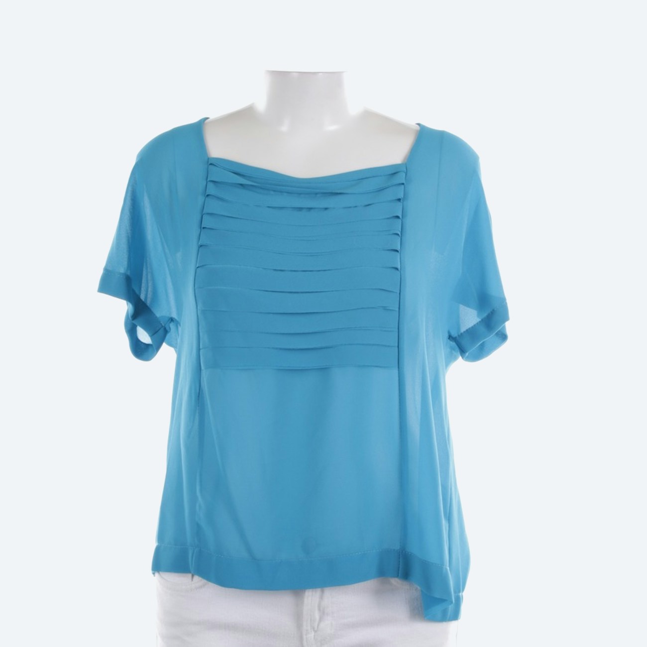 Image 1 of Celestia Shirt Blouses S Turquoise in color Blue | Vite EnVogue
