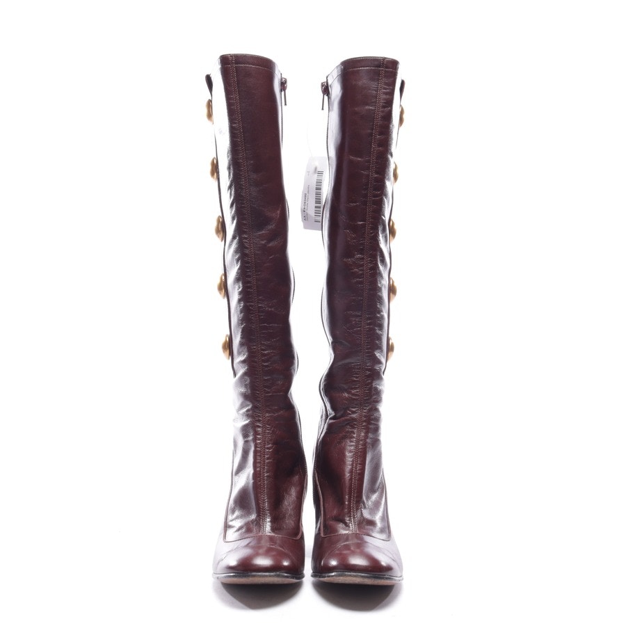 Image 2 of Boots EUR 36 Mahogany Brown in color Brown | Vite EnVogue