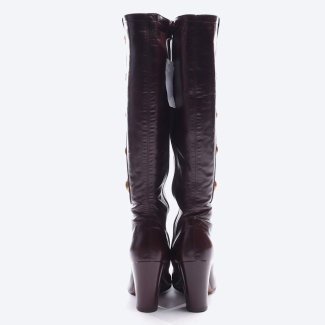 Image 3 of Boots EUR 36 Mahogany Brown in color Brown | Vite EnVogue
