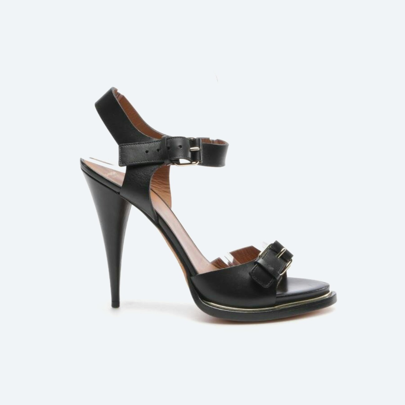 Image 1 of Heeled Sandals EUR 39,5 Black in color Black | Vite EnVogue
