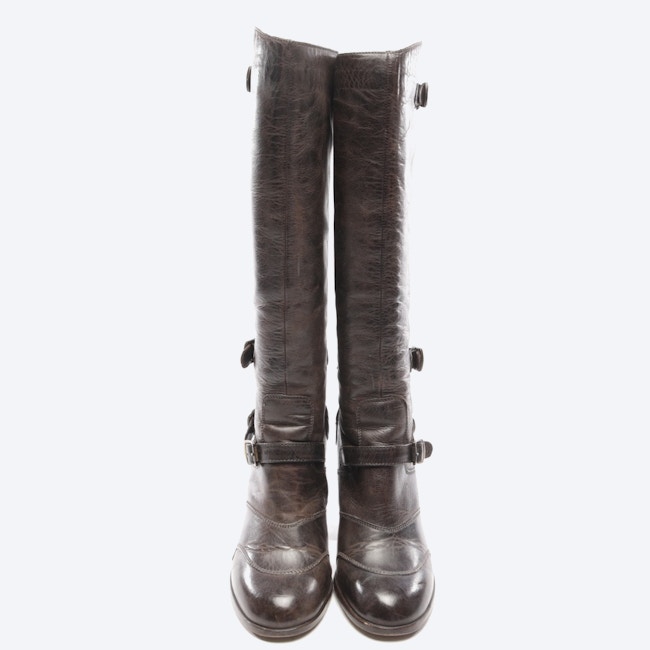 Image 2 of Knee High Boots EUR 37 Dark brown in color Brown | Vite EnVogue