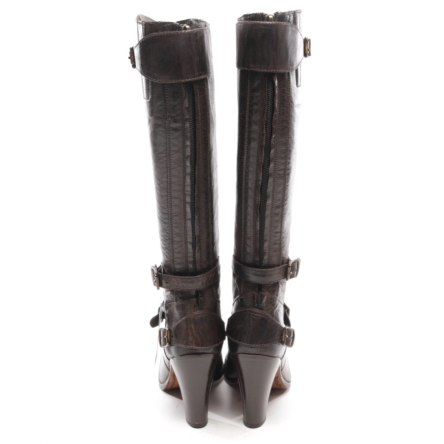 Image 3 of Knee High Boots EUR 37 Dark brown in color Brown | Vite EnVogue