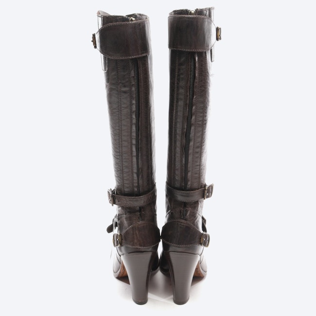 Image 3 of Knee High Boots EUR 37 Dark brown in color Brown | Vite EnVogue