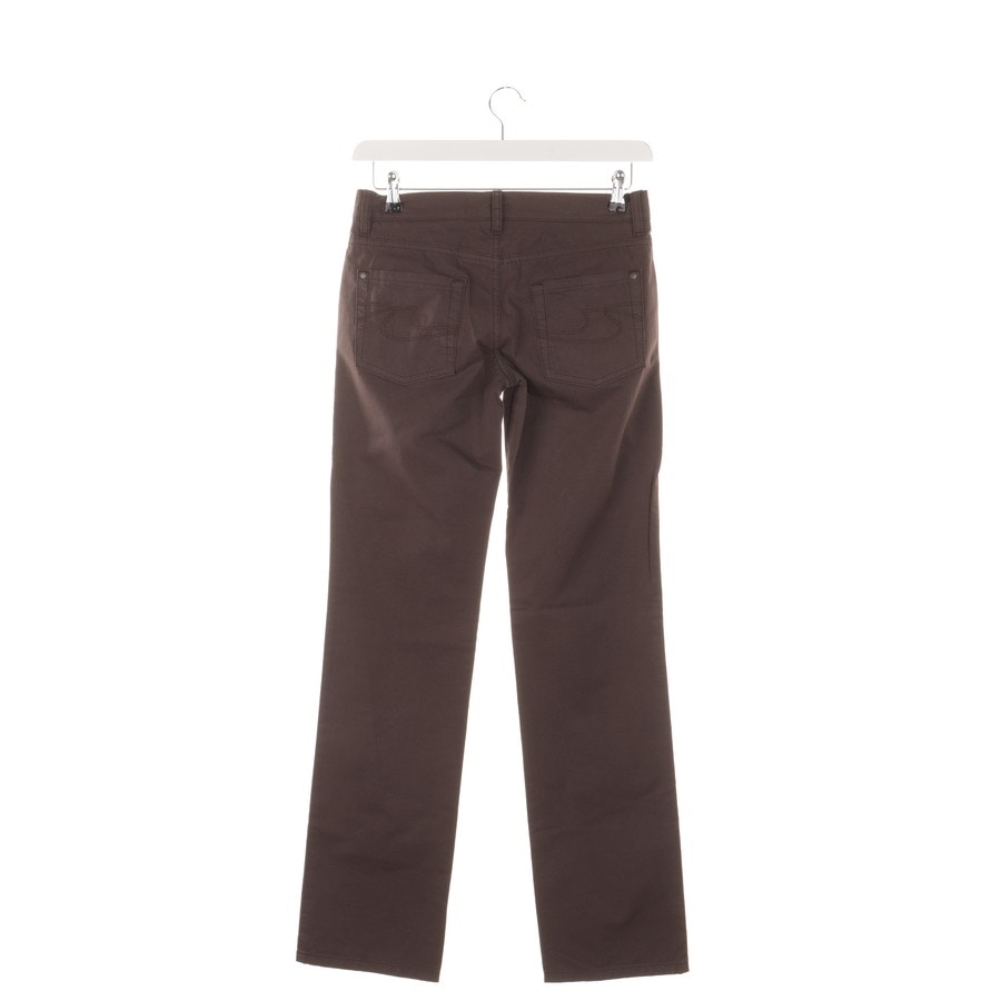 Image 2 of Trousers W28 Dark brown in color Brown | Vite EnVogue