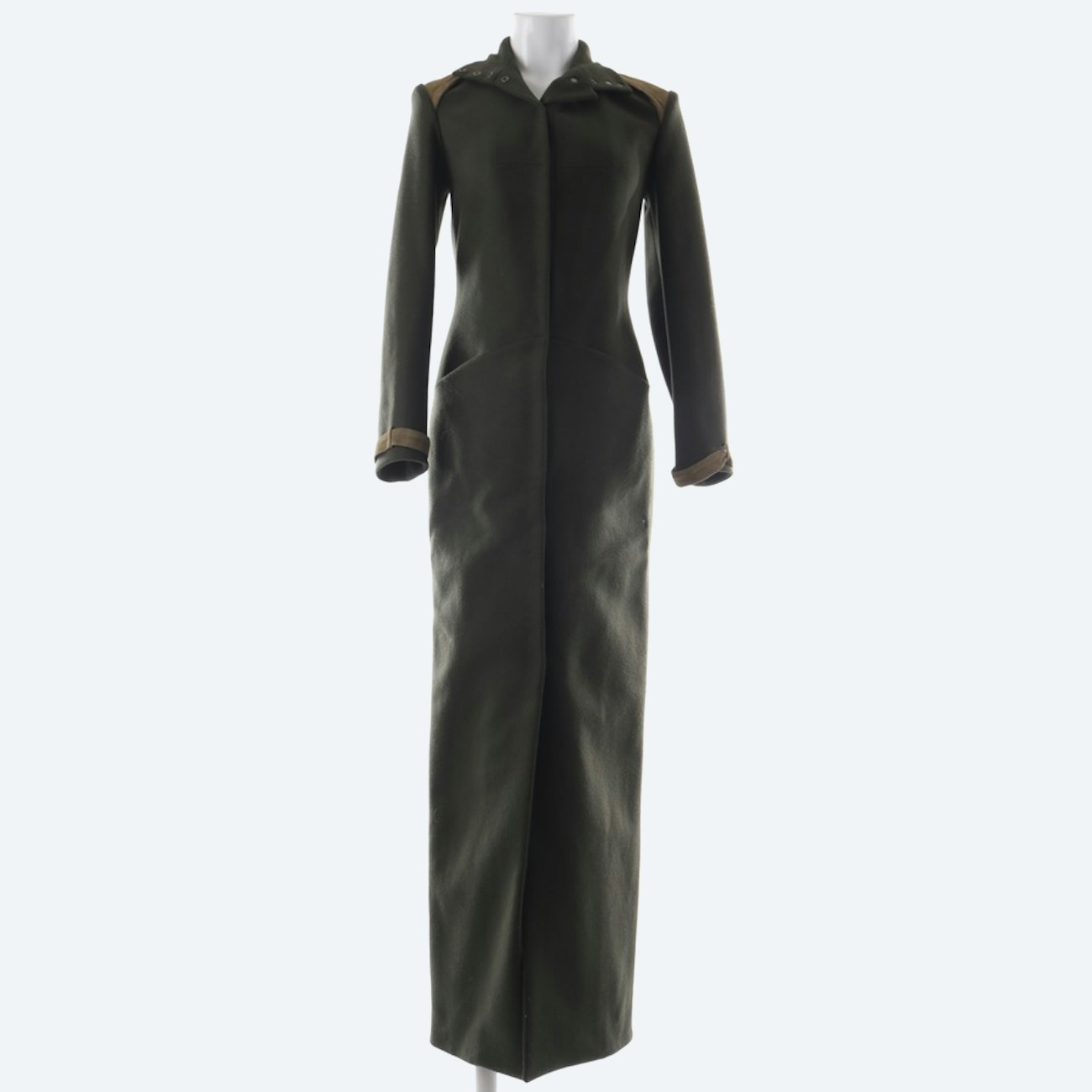 Image 1 of Winter Coat XS Olive in color Green | Vite EnVogue
