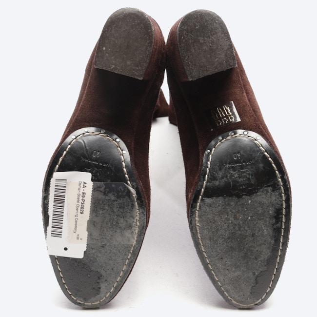 Image 4 of Calf High Boots EUR 40 Dark brown in color Brown | Vite EnVogue