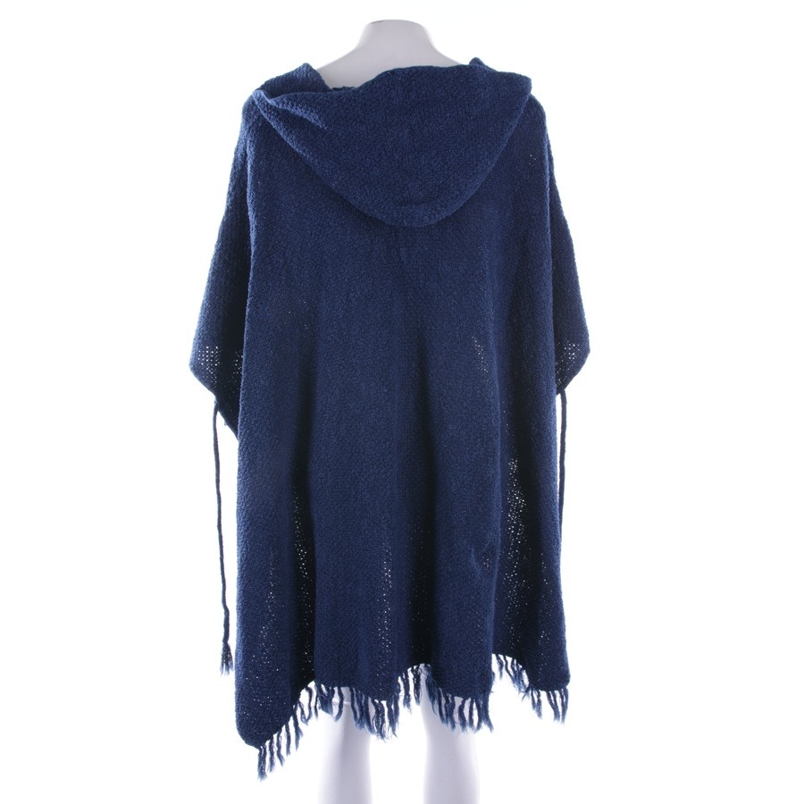 Image 2 of Poncho XS Blue in color Blue | Vite EnVogue