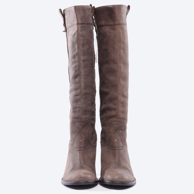 Image 2 of Boots EUR38 Tan in color Brown | Vite EnVogue