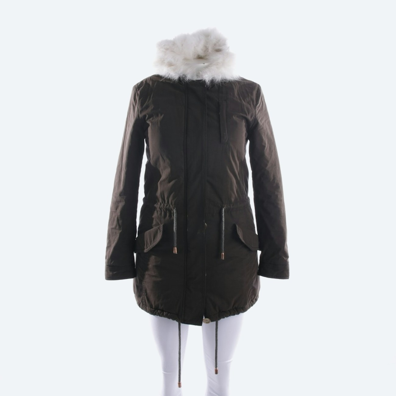 Image 1 of Winter Jacket S Dark brown in color Brown | Vite EnVogue