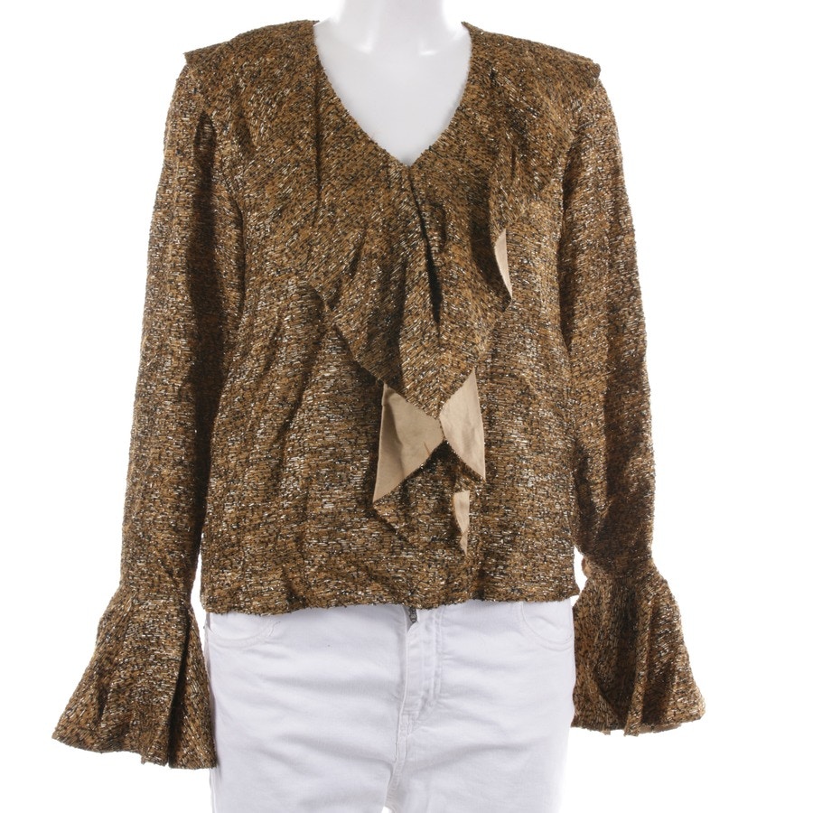Image 1 of Shirt Blouses 36 Gold in color Metallic | Vite EnVogue