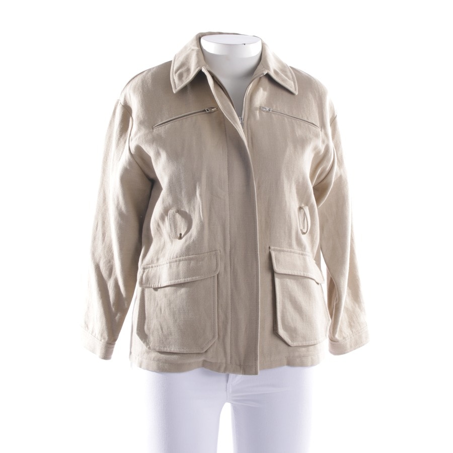 Image 1 of Between-seasons Jacket 34 Beige in color White | Vite EnVogue
