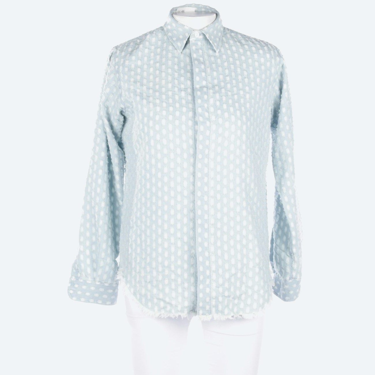 Image 1 of Shirt Blouse 32 Lightblue in color Blue | Vite EnVogue