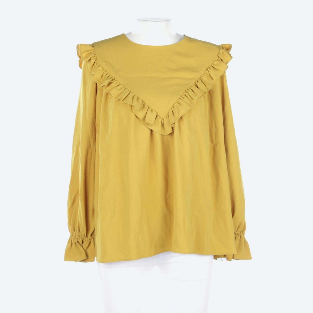 Image 1 of Blouses S Mustard Yellow in color Yellow | Vite EnVogue