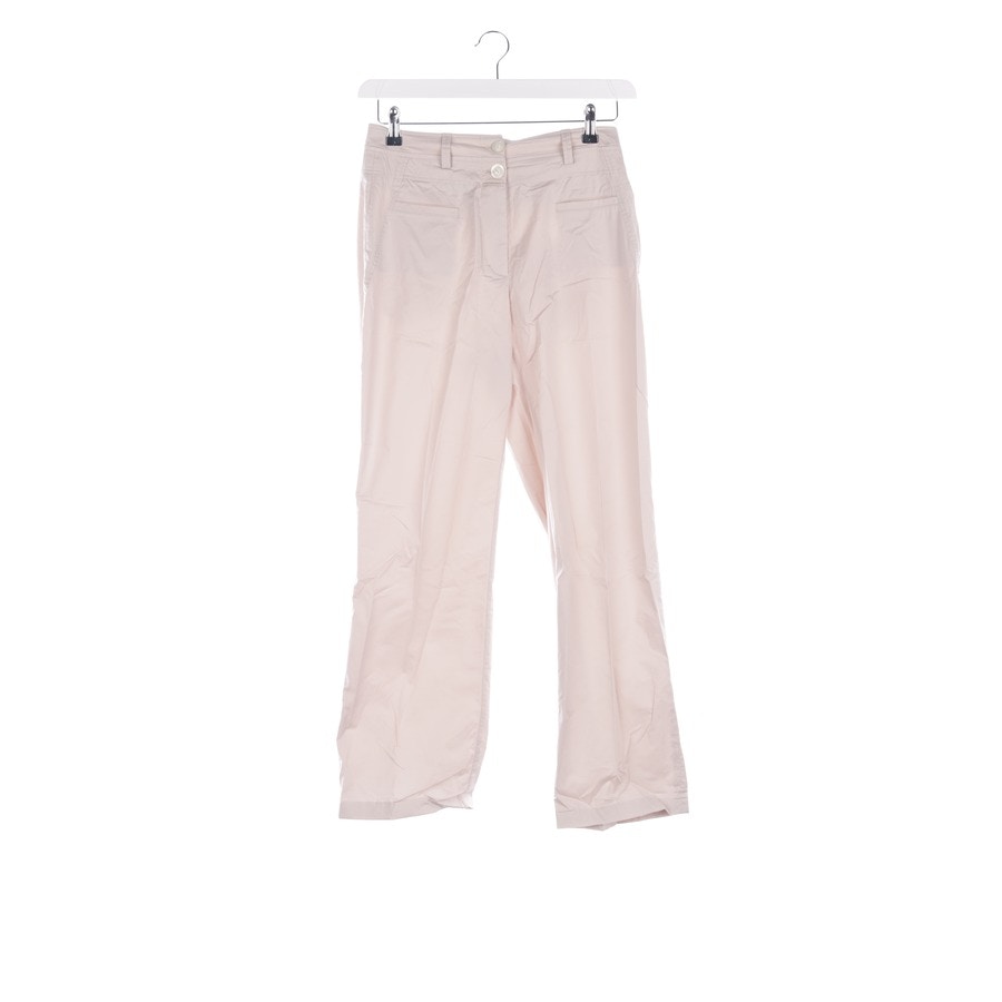 Image 1 of Pleated Trousers 36 Beige in color White | Vite EnVogue