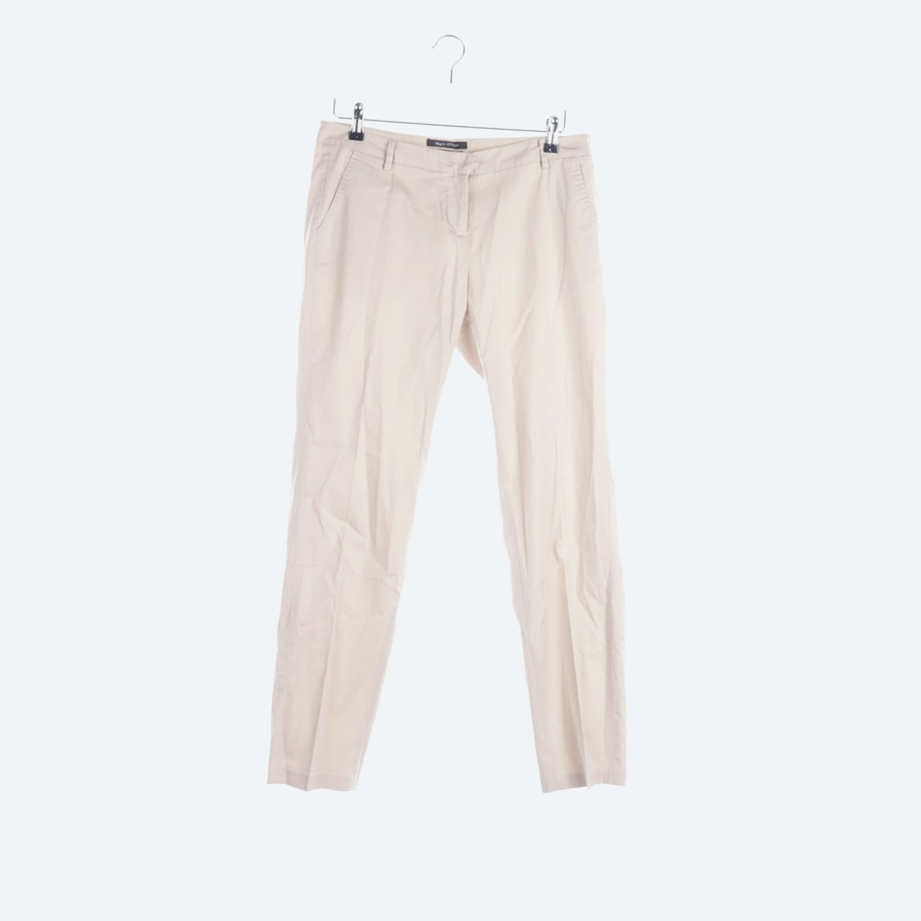 Image 1 of Other Casual Pants 38 Beige in color White | Vite EnVogue