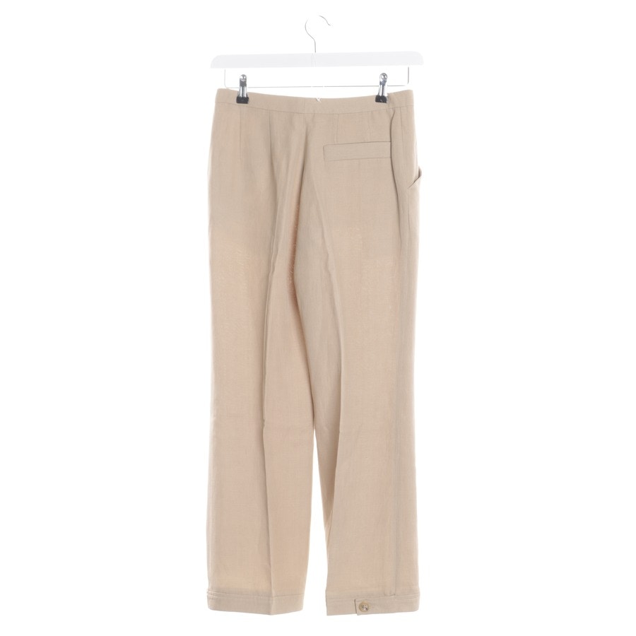 Image 2 of Trousers S Light Brown in color Brown | Vite EnVogue