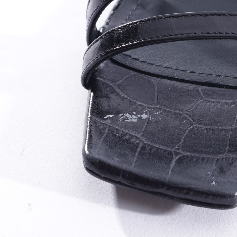 Image 6 of Heeled Sandals EUR 39 Black in color Black | Vite EnVogue