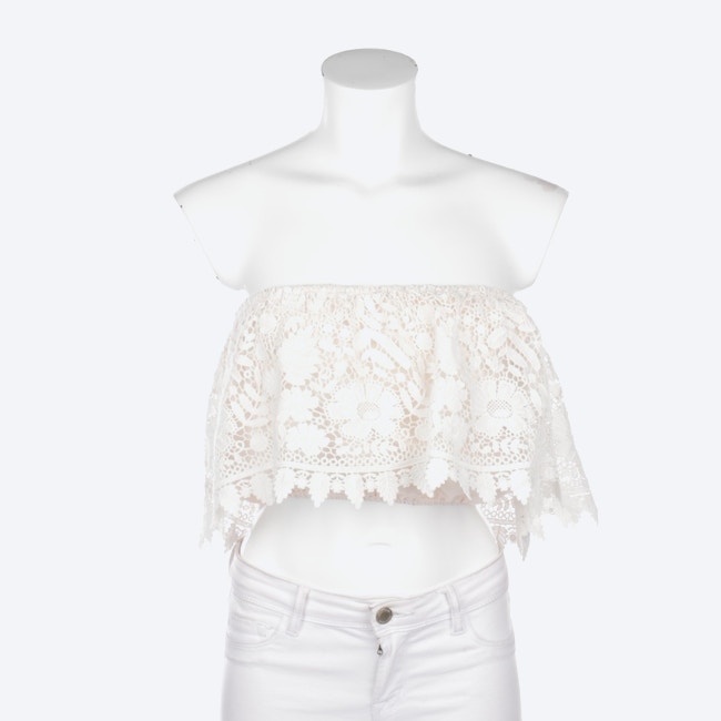 Image 2 of Elegant Blouse XS White in color White | Vite EnVogue
