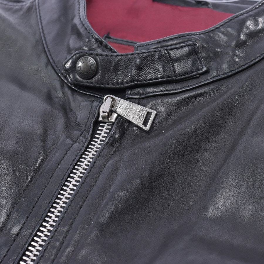 Image 3 of Leather Jacket L Black in color Black | Vite EnVogue