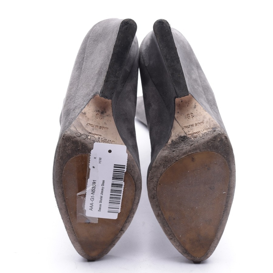 Image 4 of knee high boots EUR 39 light grey in color grey | Vite EnVogue