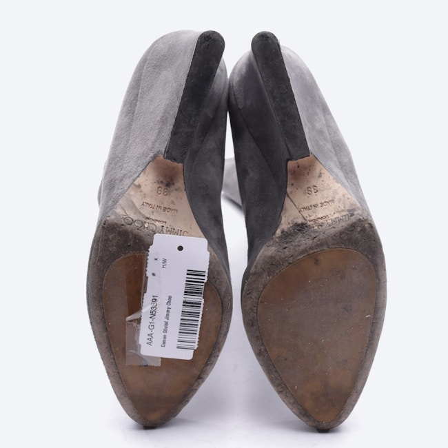 Image 4 of knee high boots EUR 39 light grey in color grey | Vite EnVogue