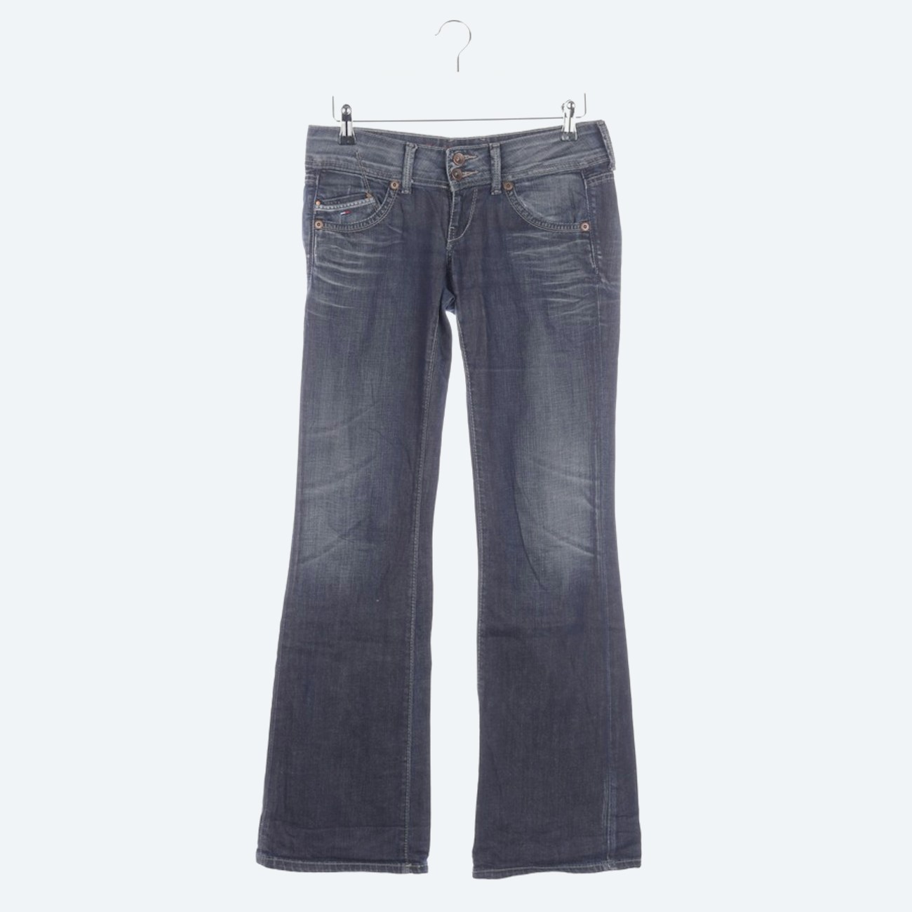 Image 1 of Flared Jeans W28 Blue in color Blue | Vite EnVogue