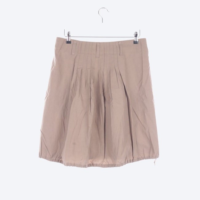 Image 2 of Skirt 38 Brown in color Brown | Vite EnVogue