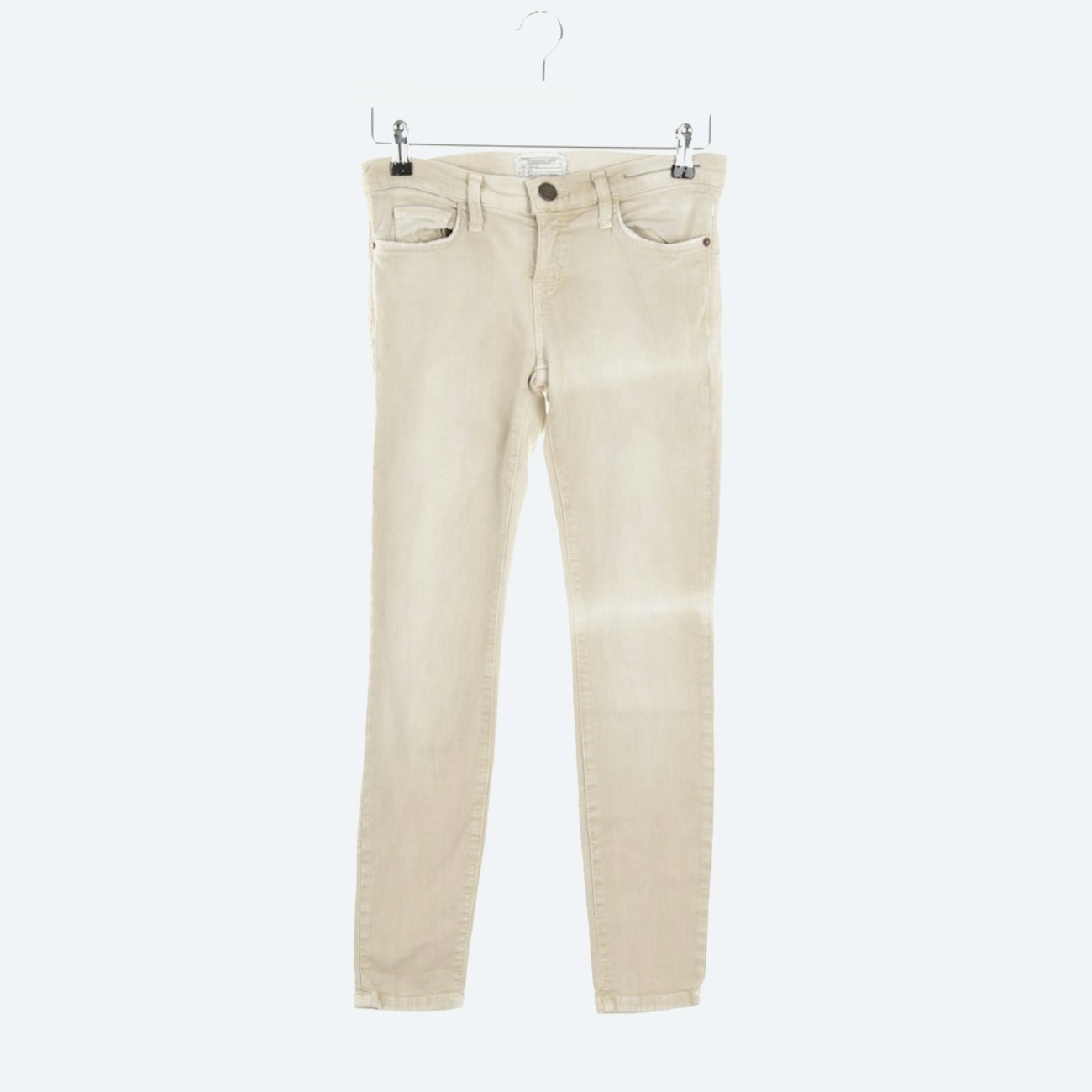 Image 1 of Jeans Skinny W26 Beige in color White | Vite EnVogue