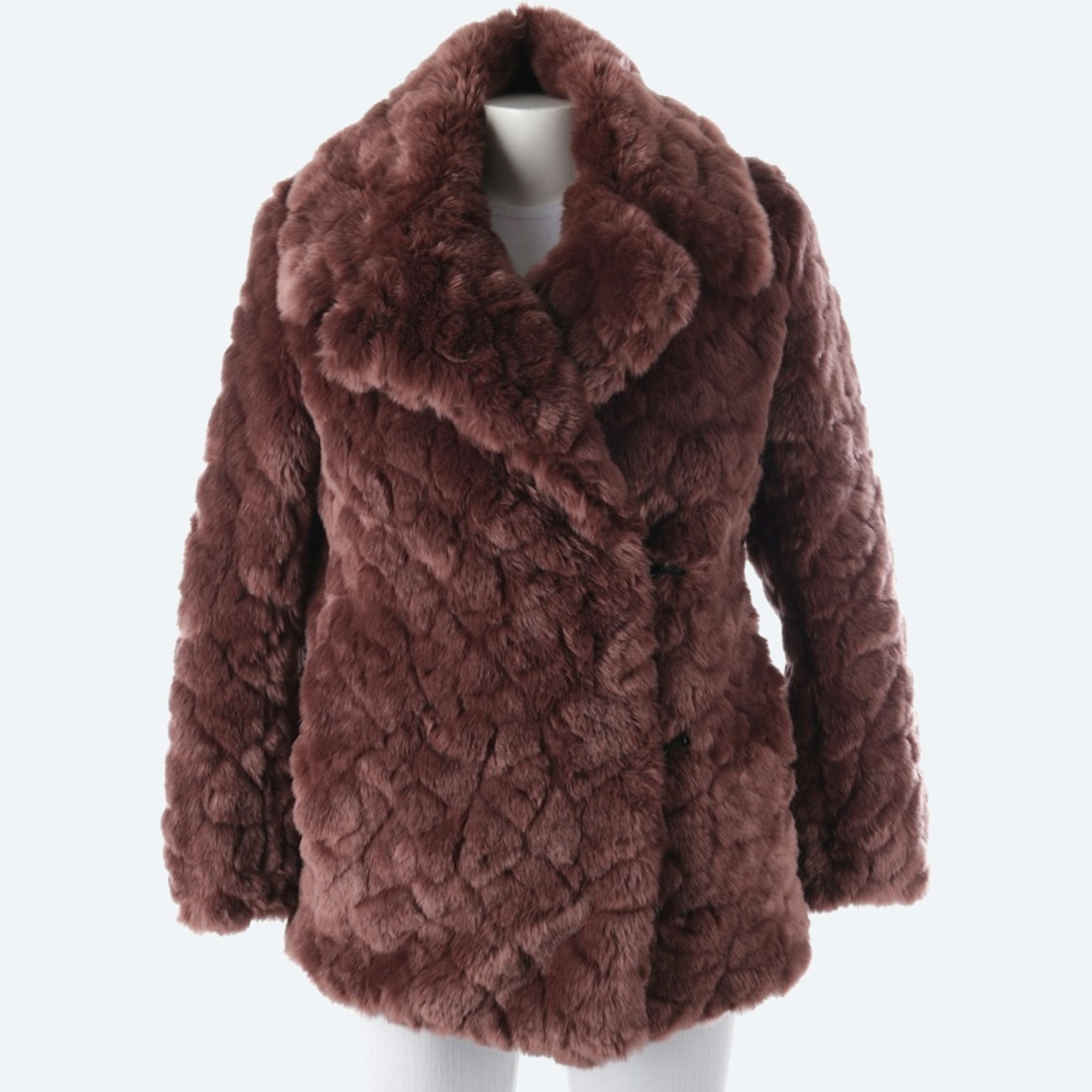 Image 1 of Winter Coat XS Dusky pink in color Pink | Vite EnVogue