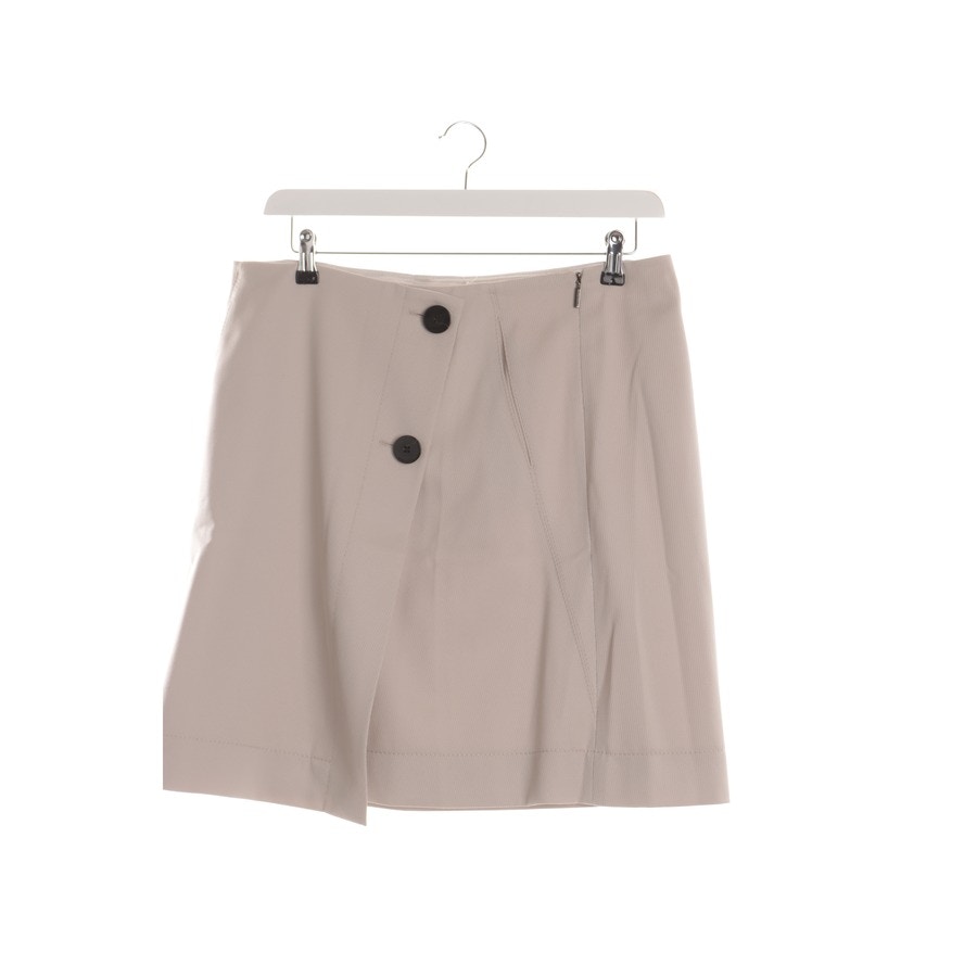 Image 1 of A-Line Skirt 42 Beige in color White | Vite EnVogue