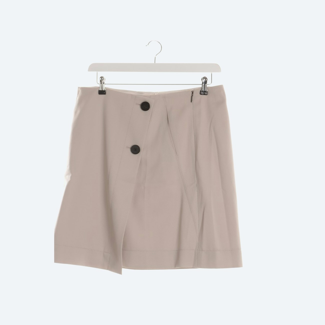 Image 1 of A-Line Skirt 42 Beige in color White | Vite EnVogue