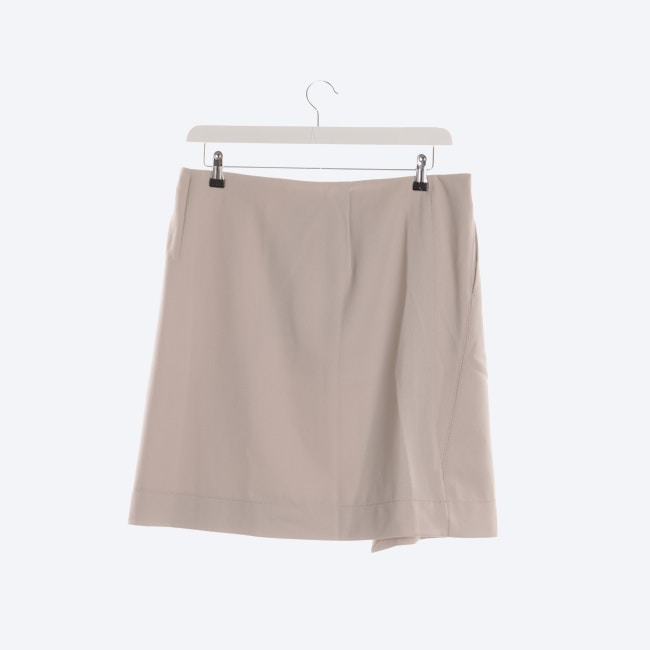 Image 2 of A-Line Skirt 42 Beige in color White | Vite EnVogue