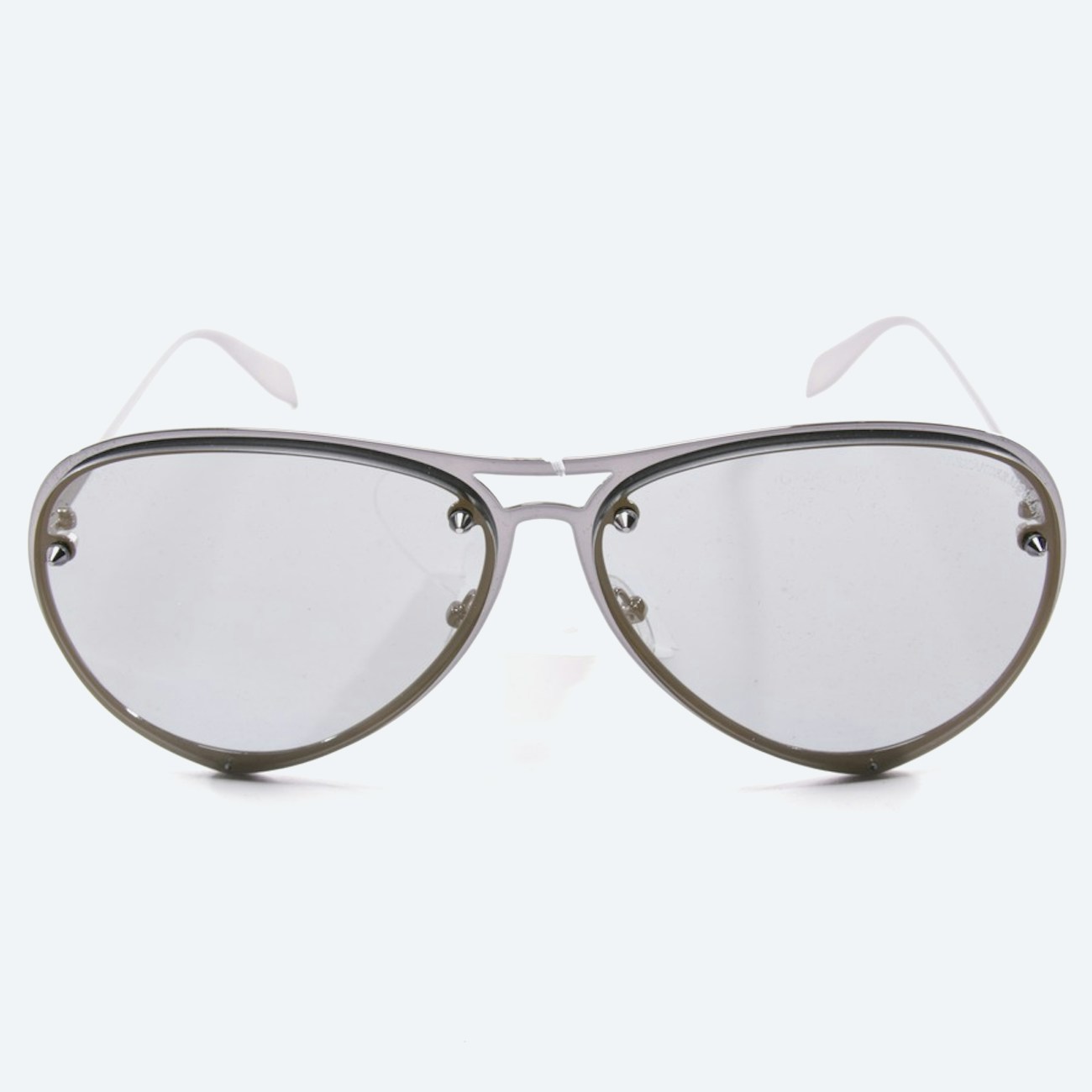 Image 1 of AM0102S Aviator Silver in color Metallic | Vite EnVogue