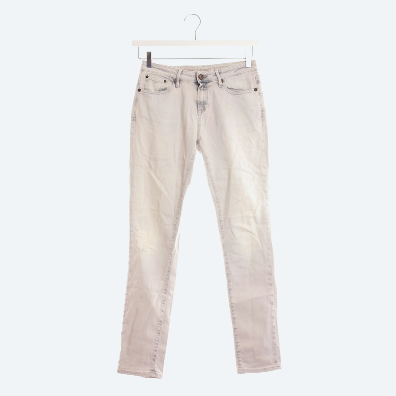 Image 1 of Jeans W25 Beige in color White | Vite EnVogue
