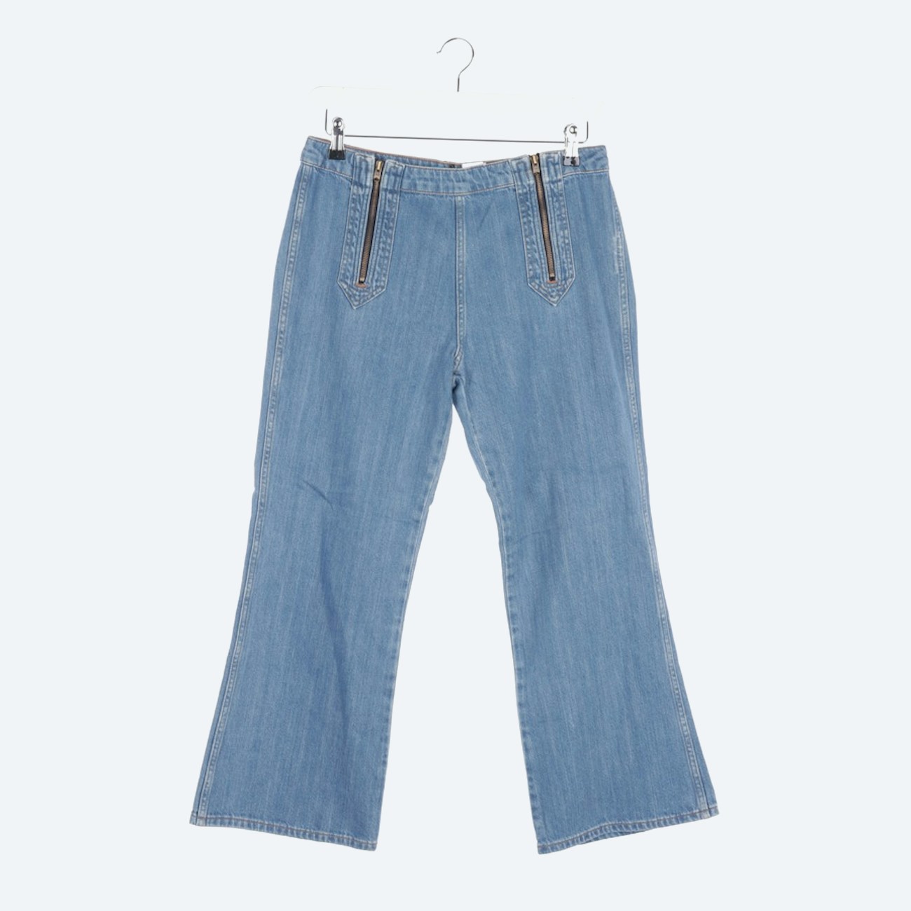 Image 1 of Straight Fit Jeans L Blue in color Blue | Vite EnVogue