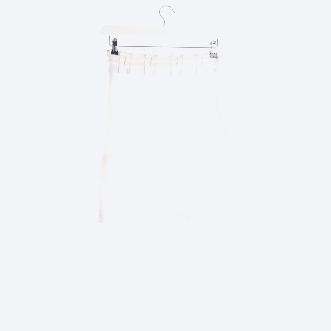Image 2 of Pencil Skirt 36 Beige in color White | Vite EnVogue