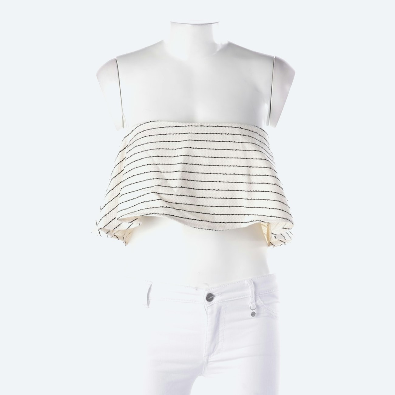 Image 1 of Top 40 Beige in color White | Vite EnVogue