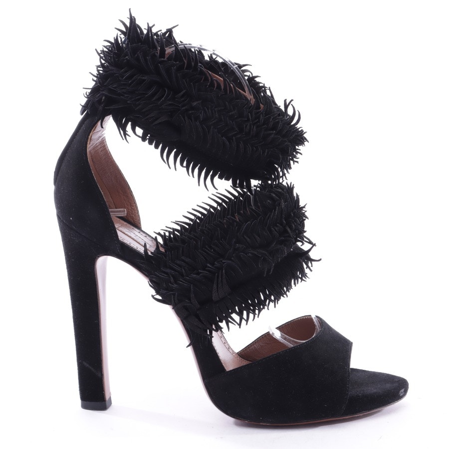 Image 1 of Heeled Sandals EUR 40.5 Black in color Black | Vite EnVogue