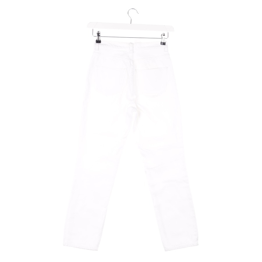 Image 2 of Jeans Straight Fit W25 White in color White | Vite EnVogue