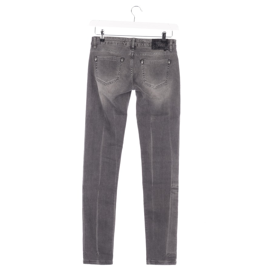 Bild 2 von Straight Fit Jeans W27 Dunkelgrau in Farbe Grau | Vite EnVogue
