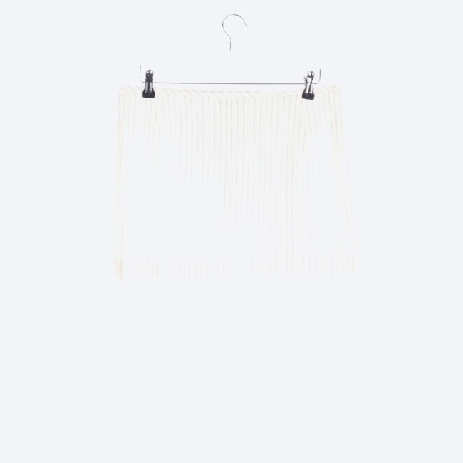 Image 2 of Mini Skirt 40 Cream in color White | Vite EnVogue