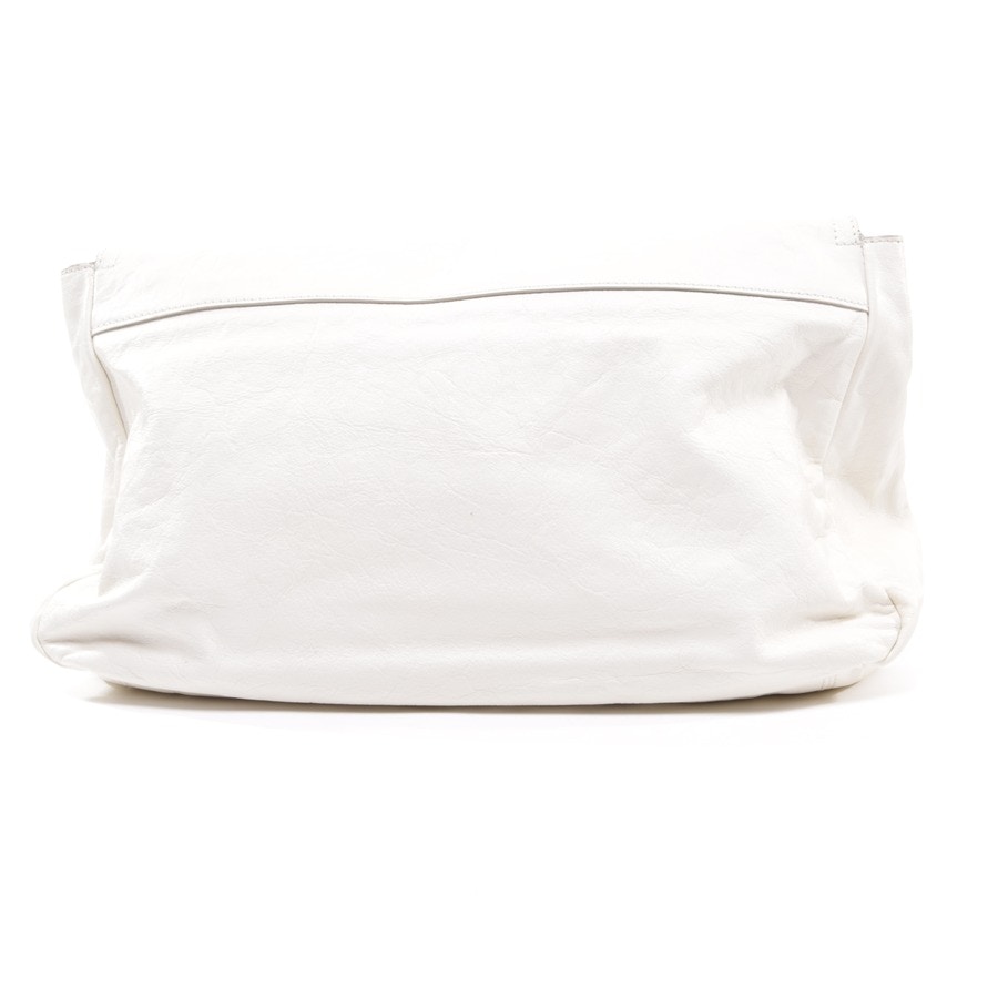 Image 2 of Nancy Flap Over Bag Clutch White in color White | Vite EnVogue