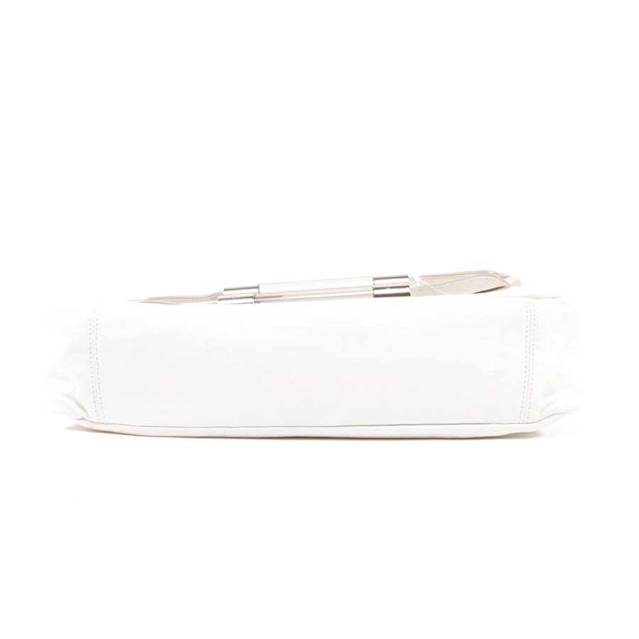 Image 3 of Nancy Flap Over Bag Clutch White in color White | Vite EnVogue