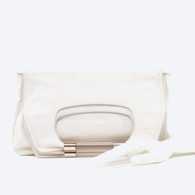 Bild 4 von Nancy Überschlagtasche Clutch Weiß in Farbe Weiß | Vite EnVogue