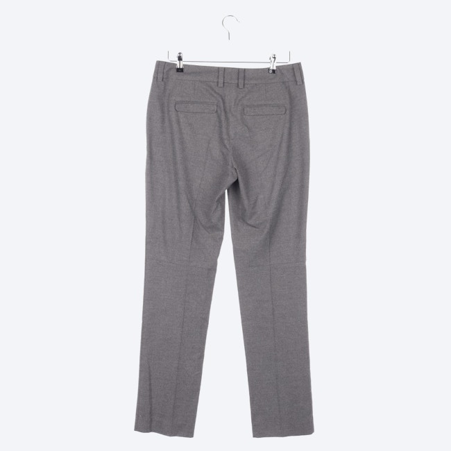 Image 2 of Pleated Trousers 38 Dark Gray in color Gray | Vite EnVogue