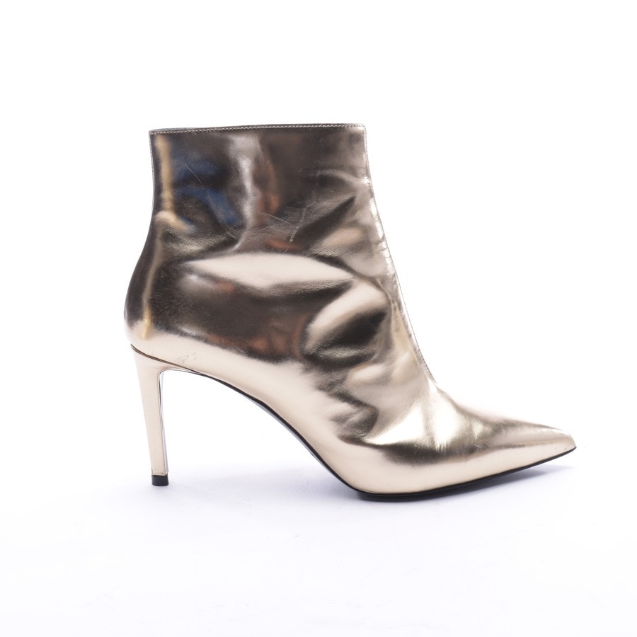 Image 1 of Ankle Boots EUR 37 Gold in color Metallic | Vite EnVogue