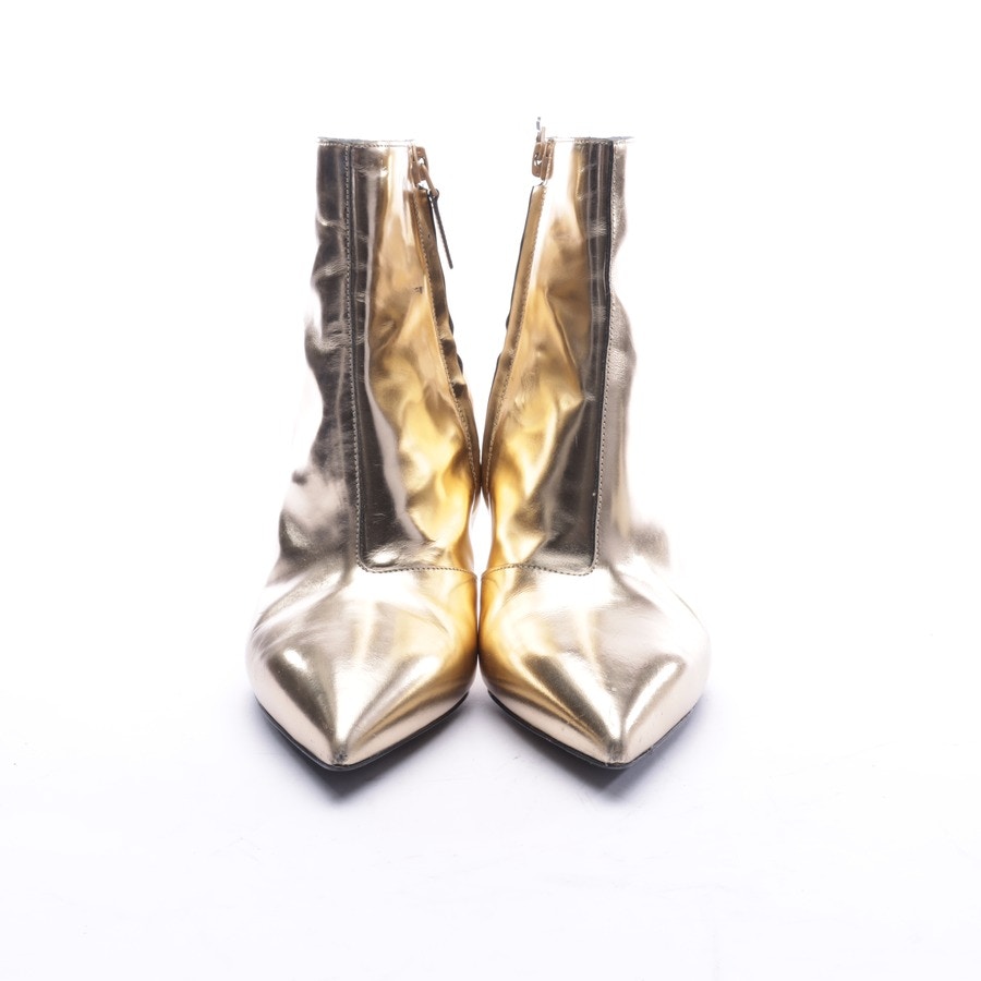 Image 2 of Ankle Boots EUR 37 Gold in color Metallic | Vite EnVogue