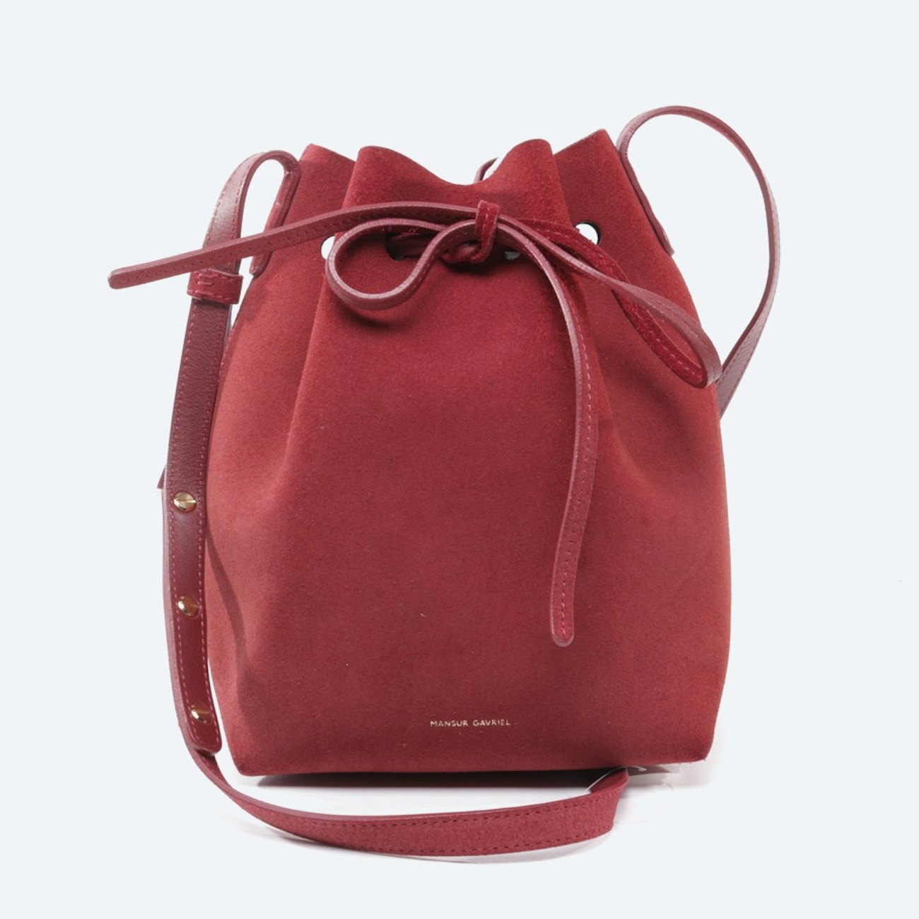 Bild 1 von Bucket Bag Bordeaux in Farbe Rot | Vite EnVogue
